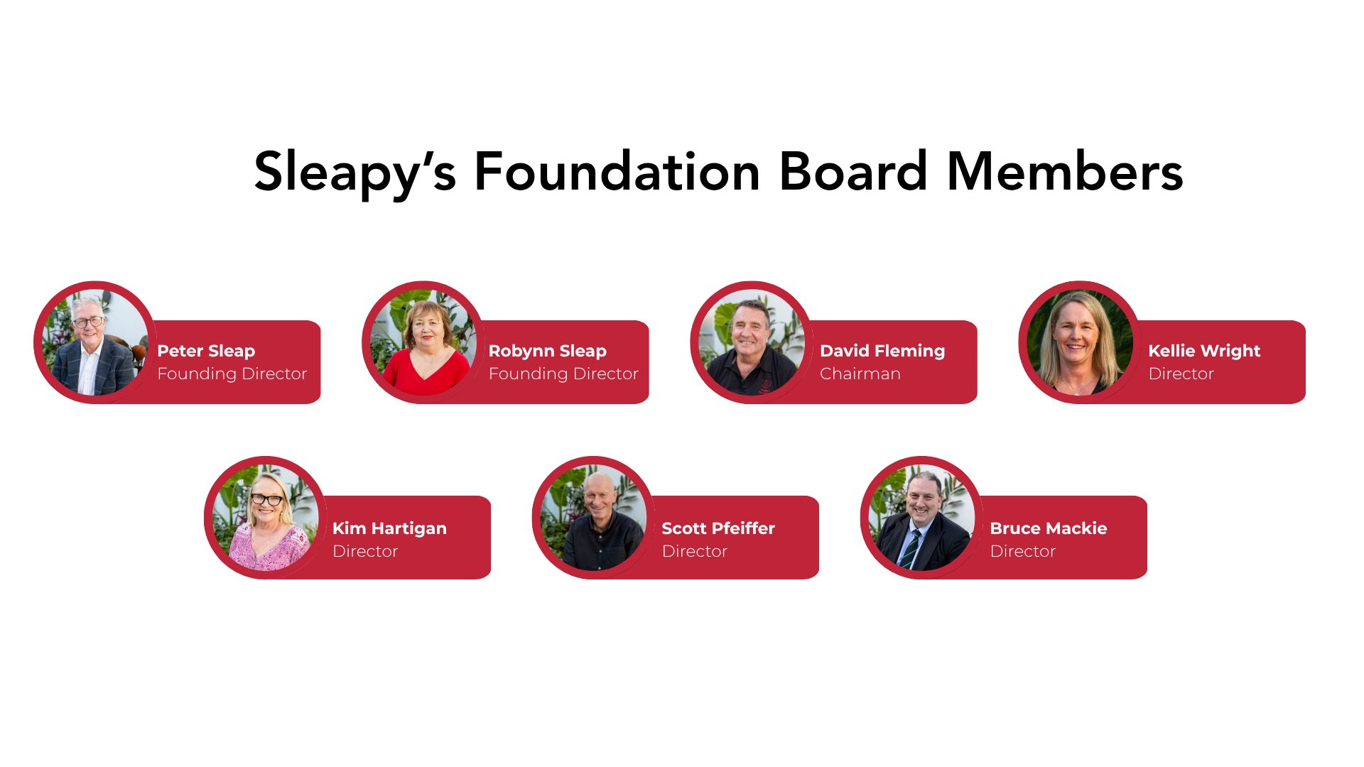 Sleapy's Foundation Board Members