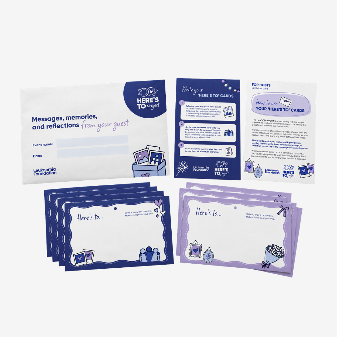 'Here's To': Project - Cards